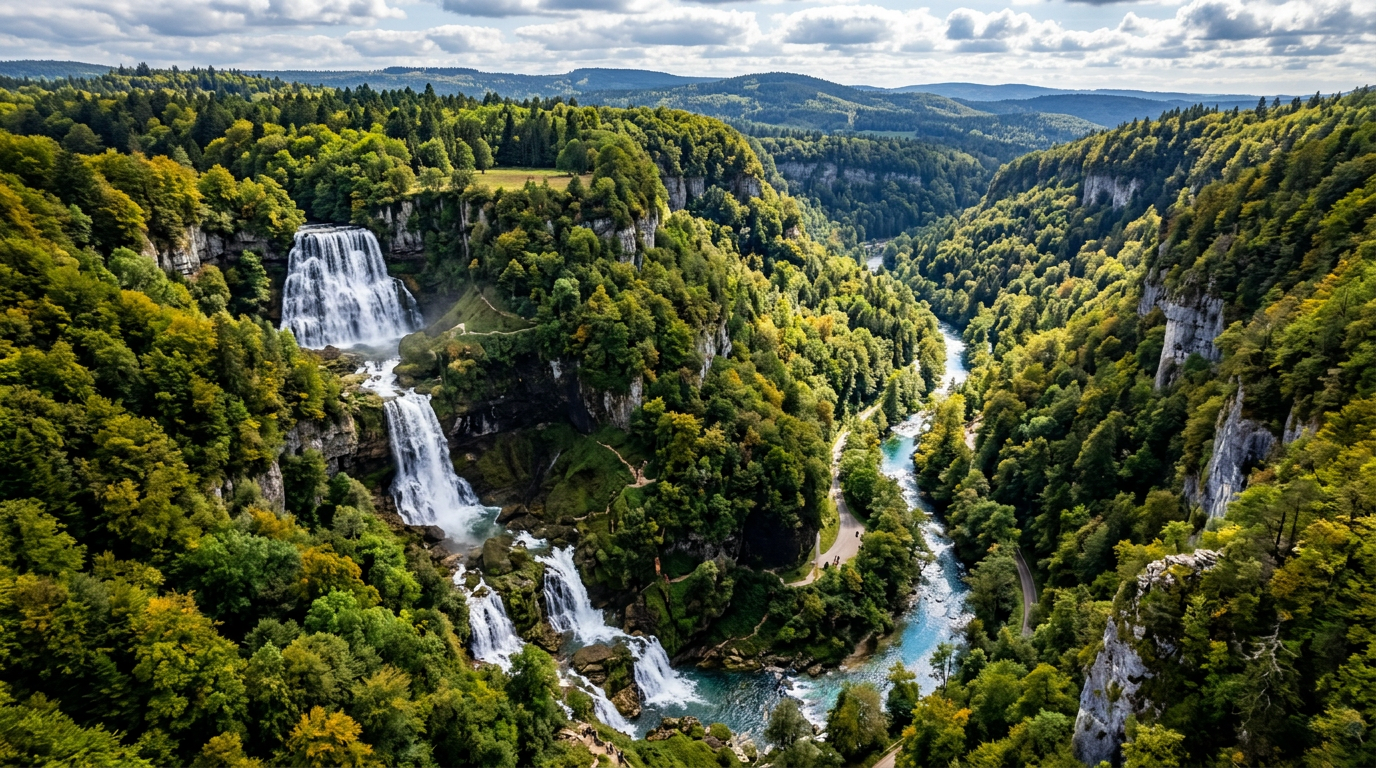 explorez les magnifiques cascades du hérisson au frasnois, un joyau naturel du jura, et laissez-vous émerveiller par ses paysages enchanteurs et sa nature préservée.