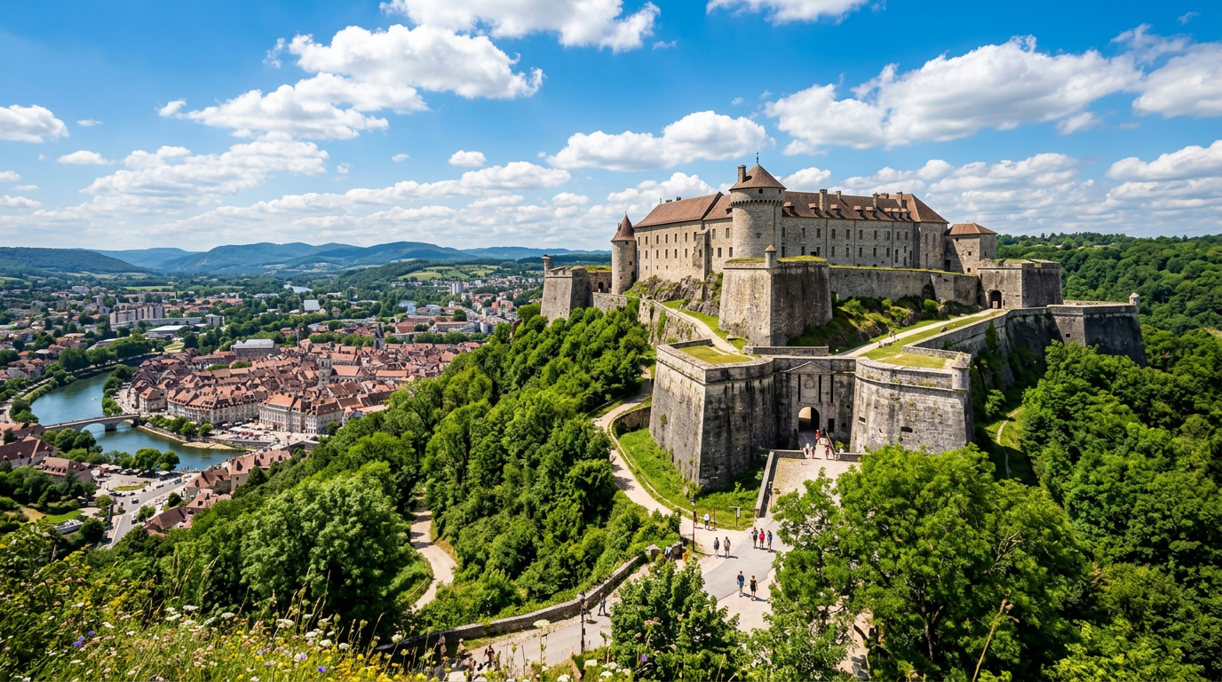 explorez la citadelle de besançon, un chef-d'œuvre historique classé au patrimoine mondial, et découvrez ses secrets lors d'une visite incontournable alliant histoire, architecture et panoramas exceptionnels.