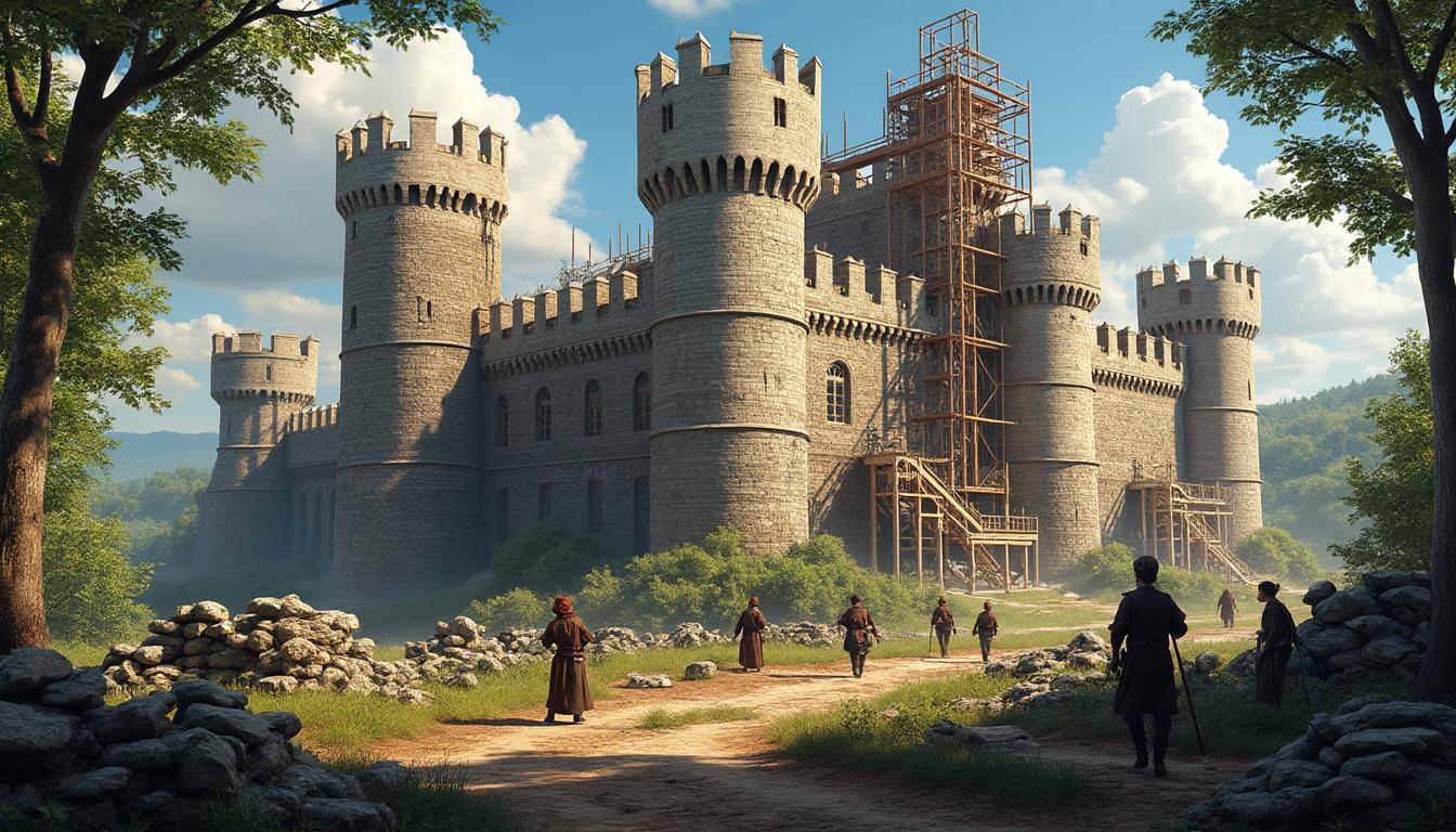 explorez le château de guédelon, un projet exceptionnel où l'histoire médiévale prend vie grâce à une construction authentique réalisée avec des techniques anciennes.