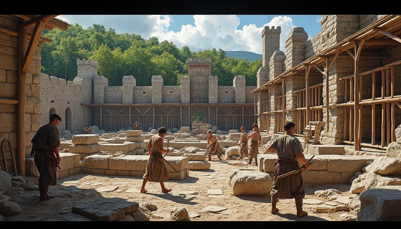 explorez le chantier médiéval de guédelon, un projet unique où se mêlent construction traditionnelle et techniques ancestrales pour redonner vie à un château du moyen âge.