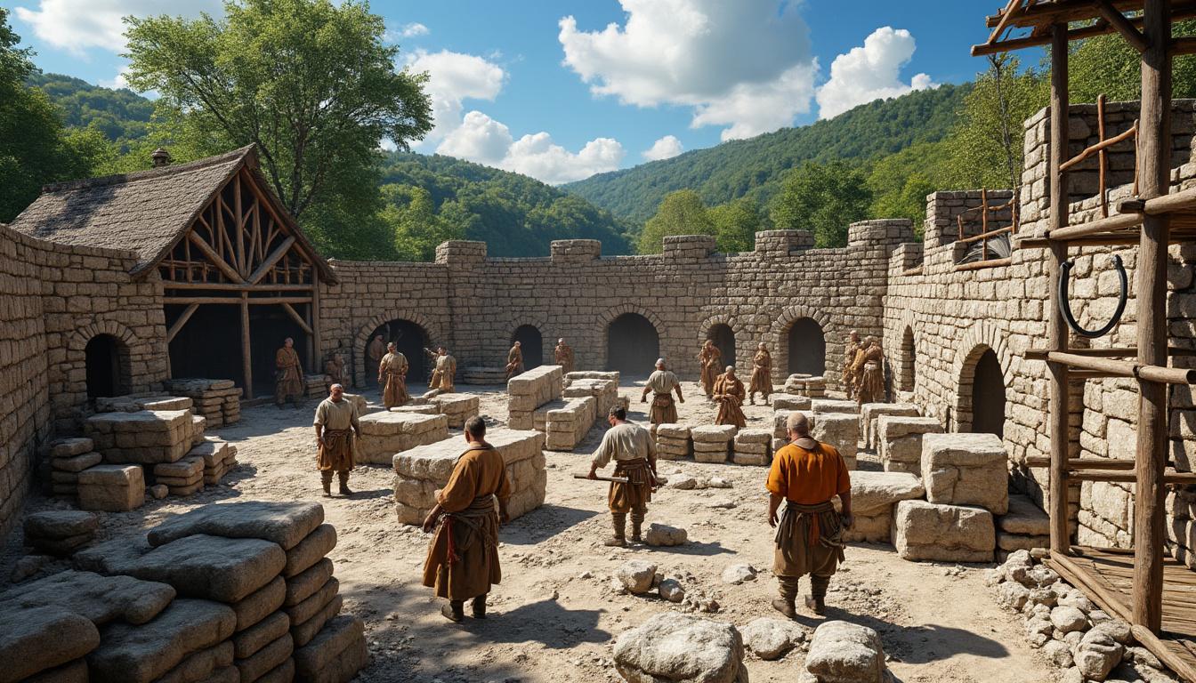 explorez le chantier médiéval de guédelon, un projet unique où un château est construit selon les méthodes traditionnelles du moyen âge, alliant histoire et savoir-faire ancien.