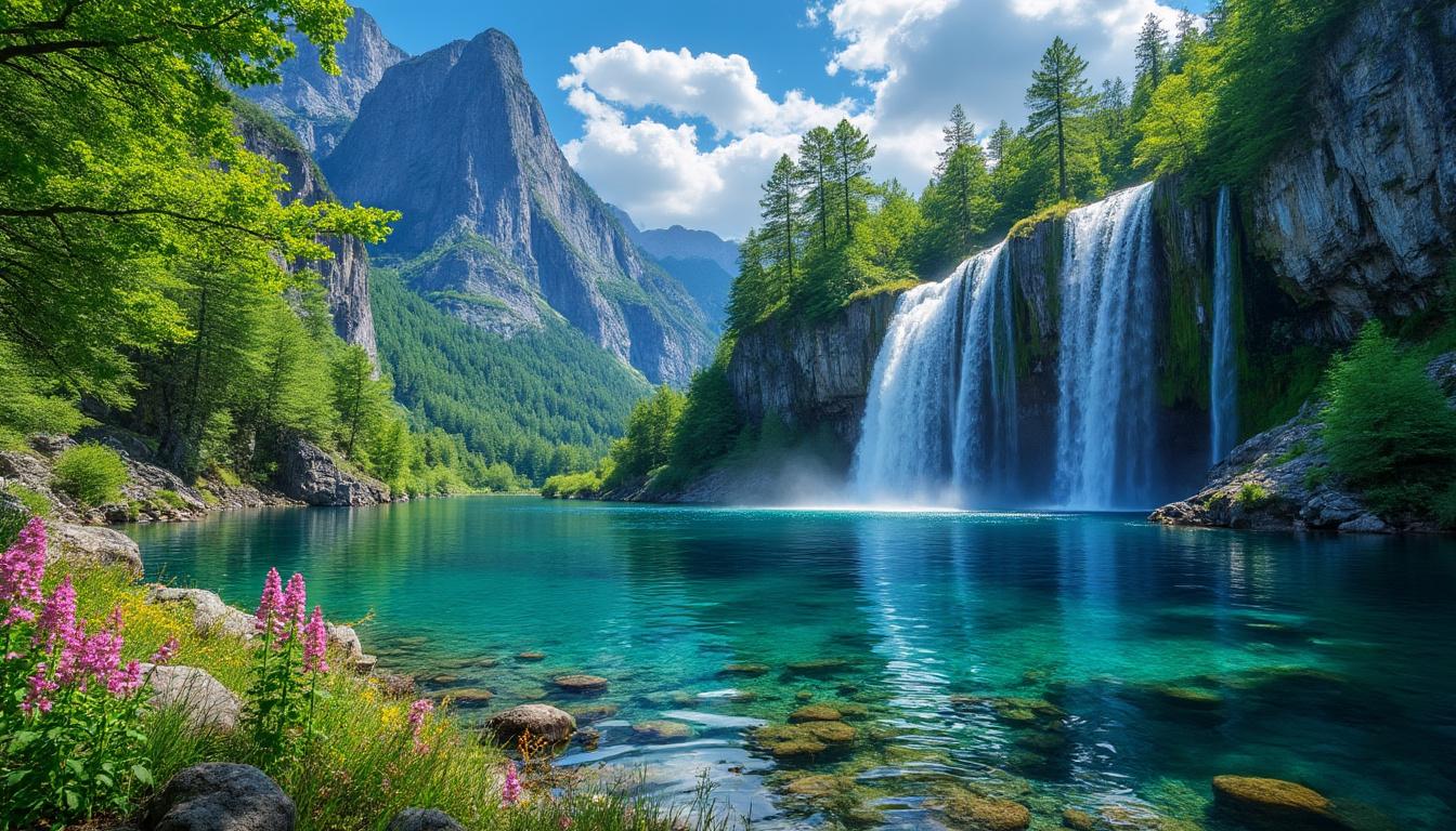 explorez la cascade du lac de vouglans et laissez-vous émerveiller par ses paysages naturels exceptionnels, une destination idéale pour les amateurs de nature et de découvertes.