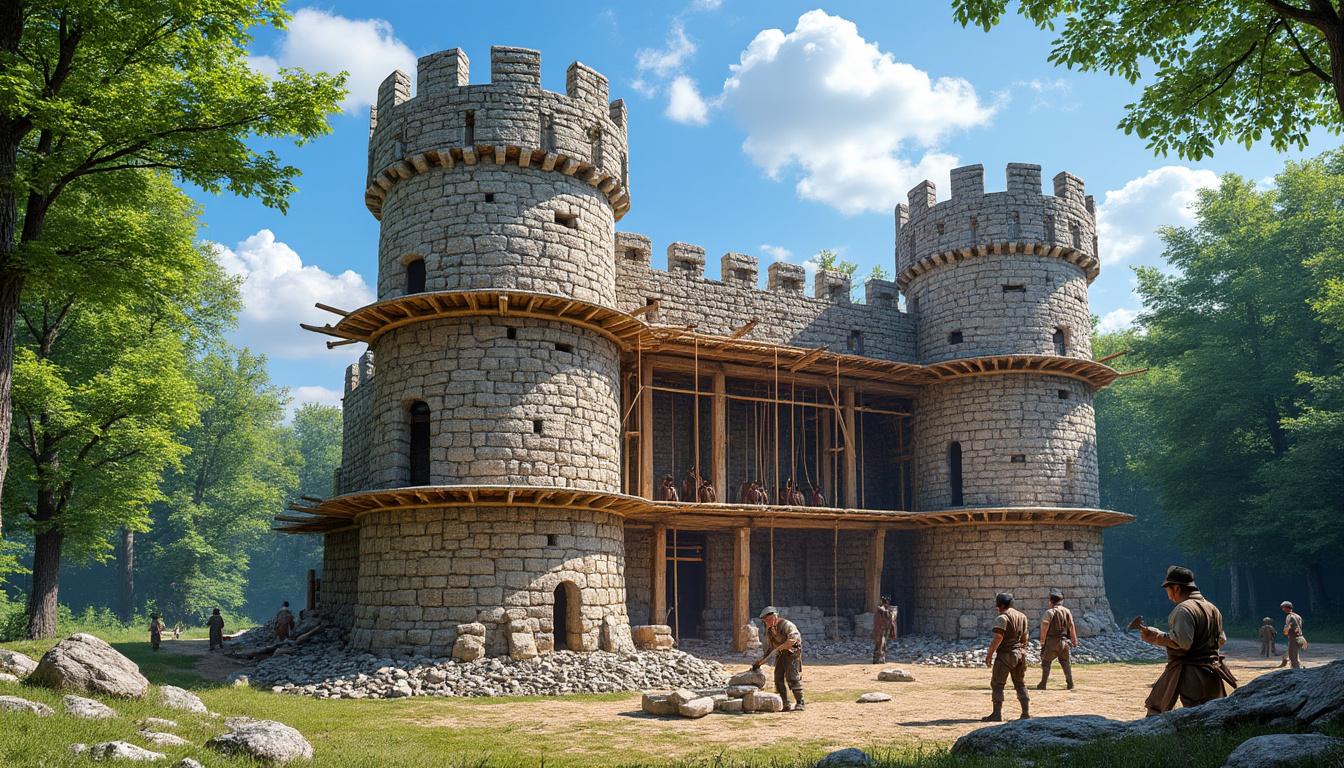 découvrez le château de guédelon, un projet médiéval unique où un château fort est construit à l'ancienne, offrant une expérience historique immersive et fascinante.