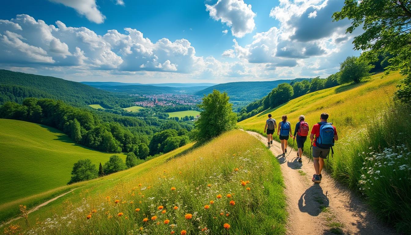 explorez les plus beaux sentiers de randonnée en saône-et-loire et découvrez des paysages naturels préservés, des itinéraires adaptés à tous les niveaux, et une aventure inoubliable au cœur de la bourgogne.