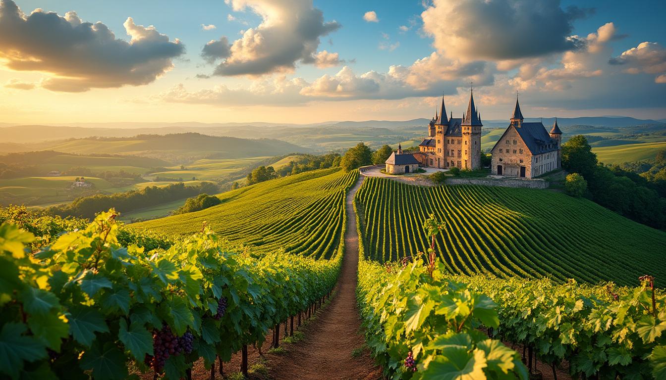 explorez les magnifiques domaines viticoles de bourgogne et découvrez l'art du vin, les paysages enchanteurs et les cépages uniques de cette région renommée.
