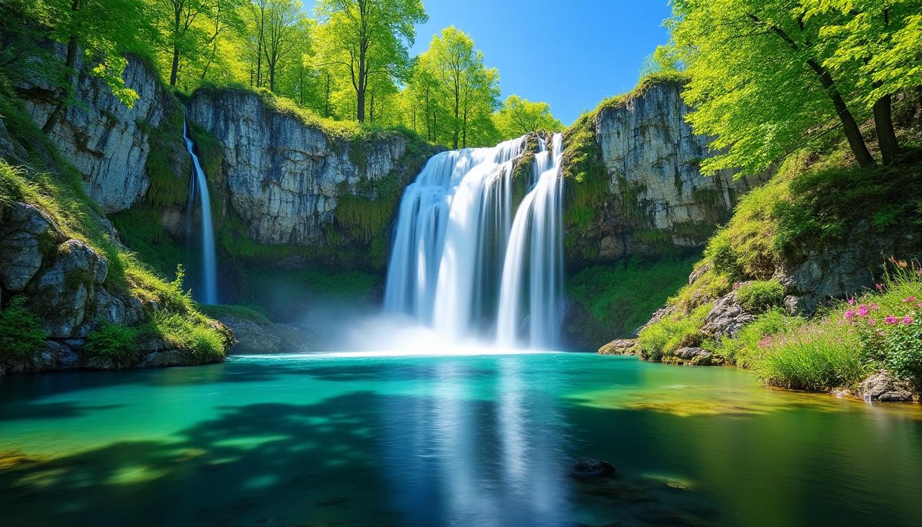 explorez la cascade de baume-les-messieurs et découvrez ses paysages naturels époustouflants, une destination idéale pour les amoureux de la nature et les aventuriers.