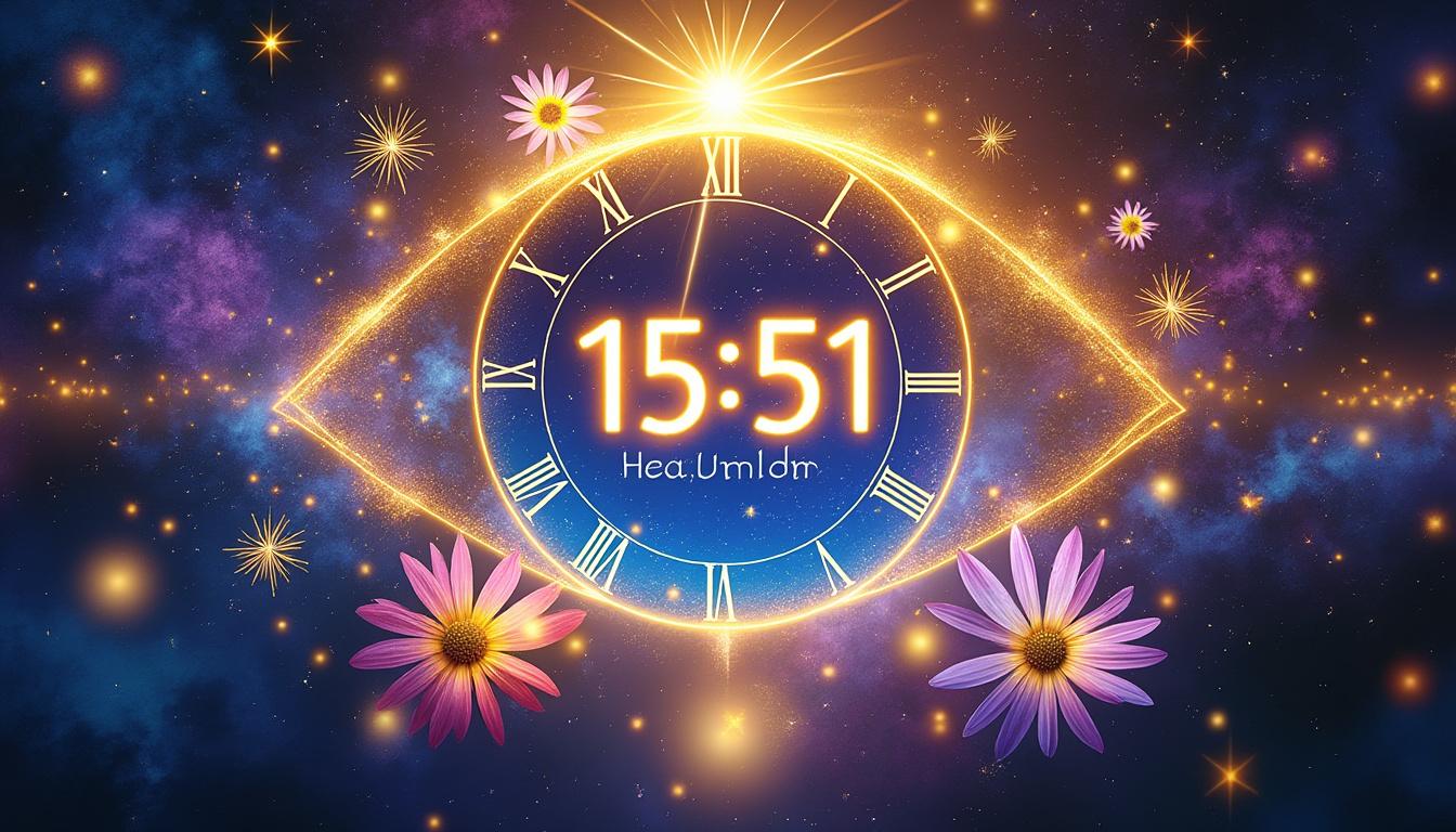 découvrez la signification de 15h51 et ce que cette heure miroir révèle sur votre vie, vos émotions et vos messages cachés.