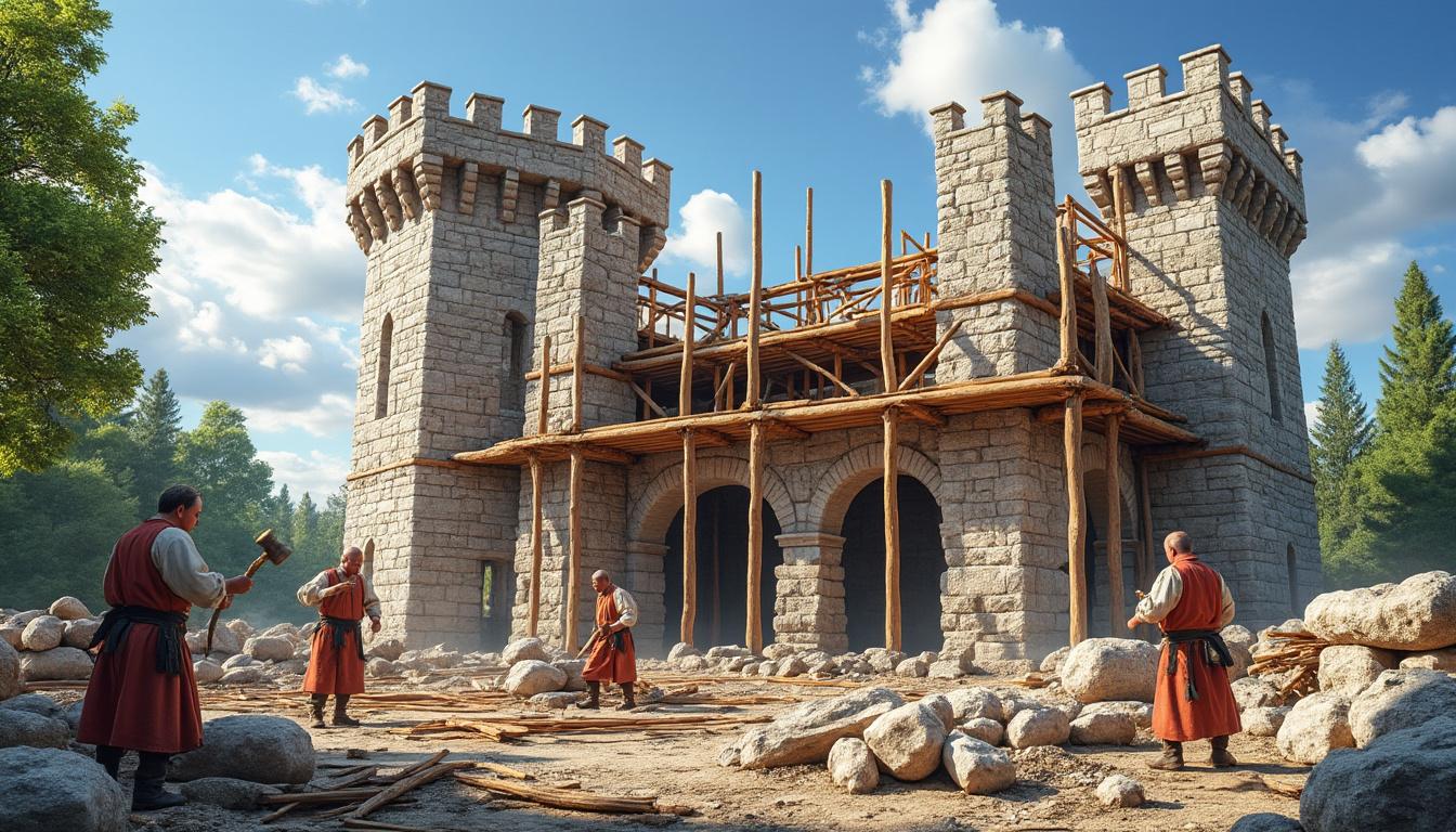 découvrez l'état d'avancement du chantier du château de guédelon et les prévisions pour son achèvement. suivez l'évolution de ce projet unique de construction médiévale.