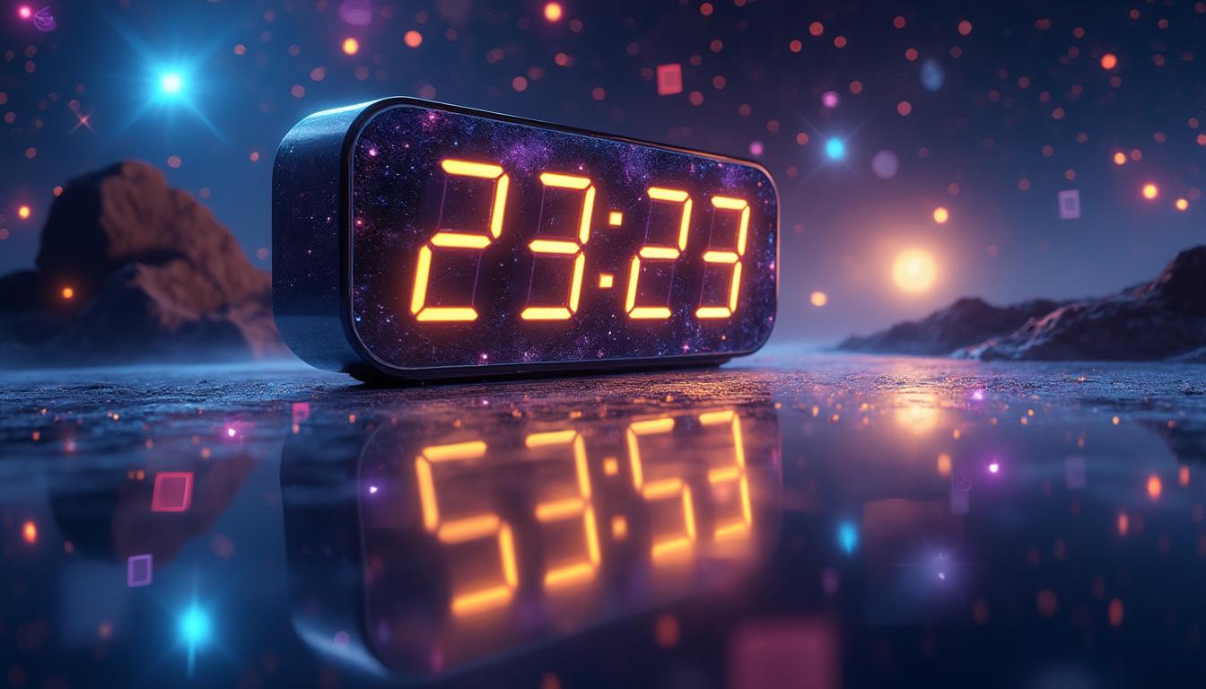 découvrez la signification de l'heure miroir 23h23 et les messages qu'elle révèle pour votre vie et votre destinée.