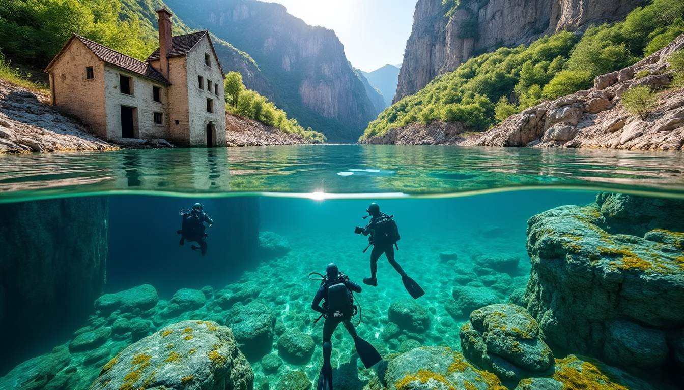 explorez l'histoire fascinante du village englouti par le barrage de vouglans, un site unique mêlant patrimoine et nature submergée.