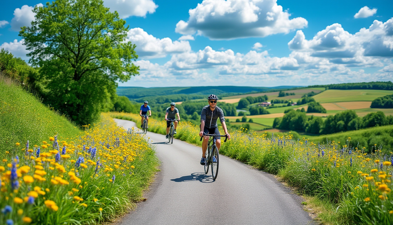 explorez la voie verte de mâcon, un itinéraire parfait pour des balades à vélo en pleine nature, adapté à tous les niveaux et offrant des paysages magnifiques.