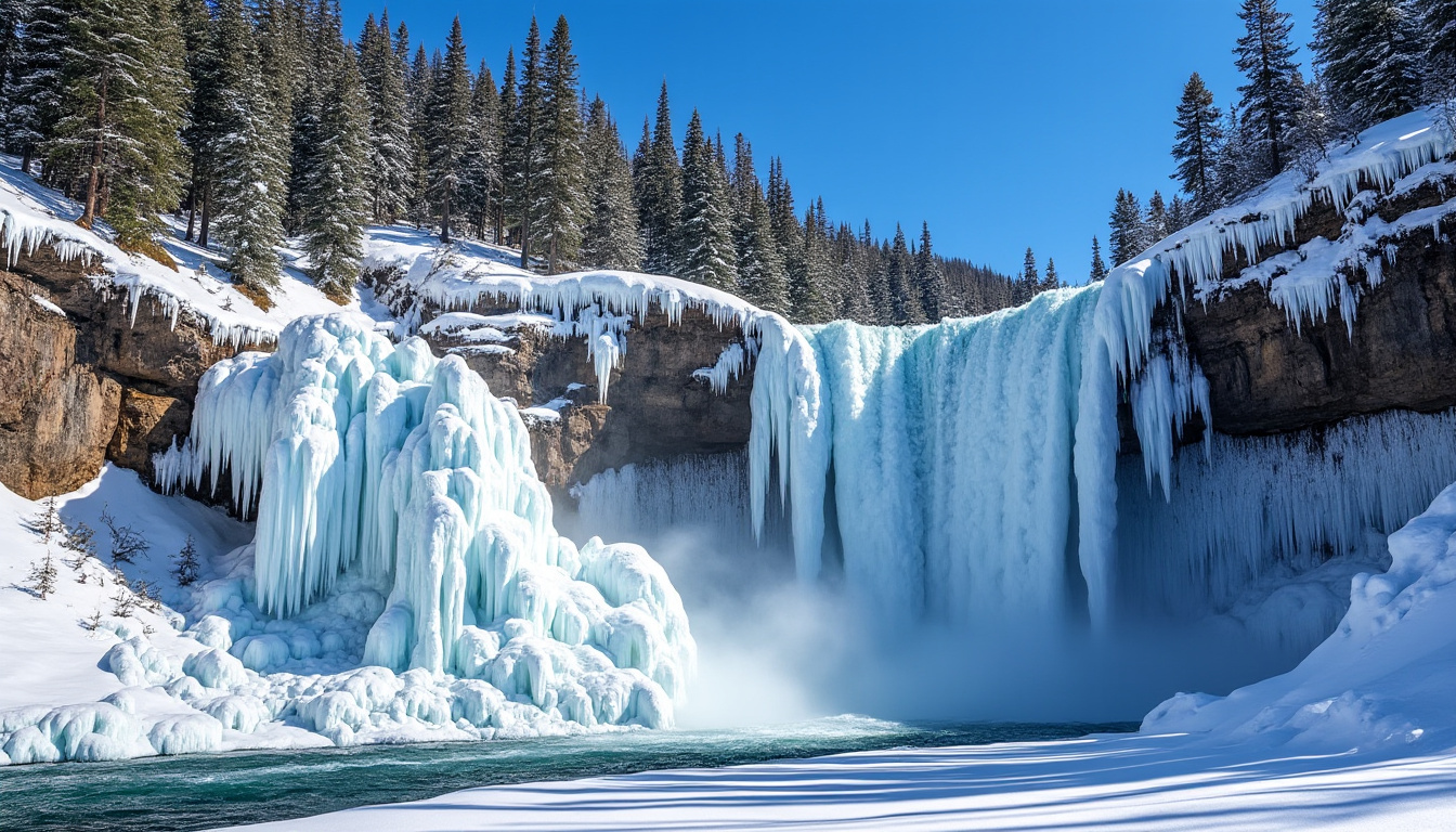 explorez les cascades du hérisson en hiver et émerveillez-vous devant ce spectacle naturel unique, entre glace et neige, pour une expérience inoubliable en pleine nature.