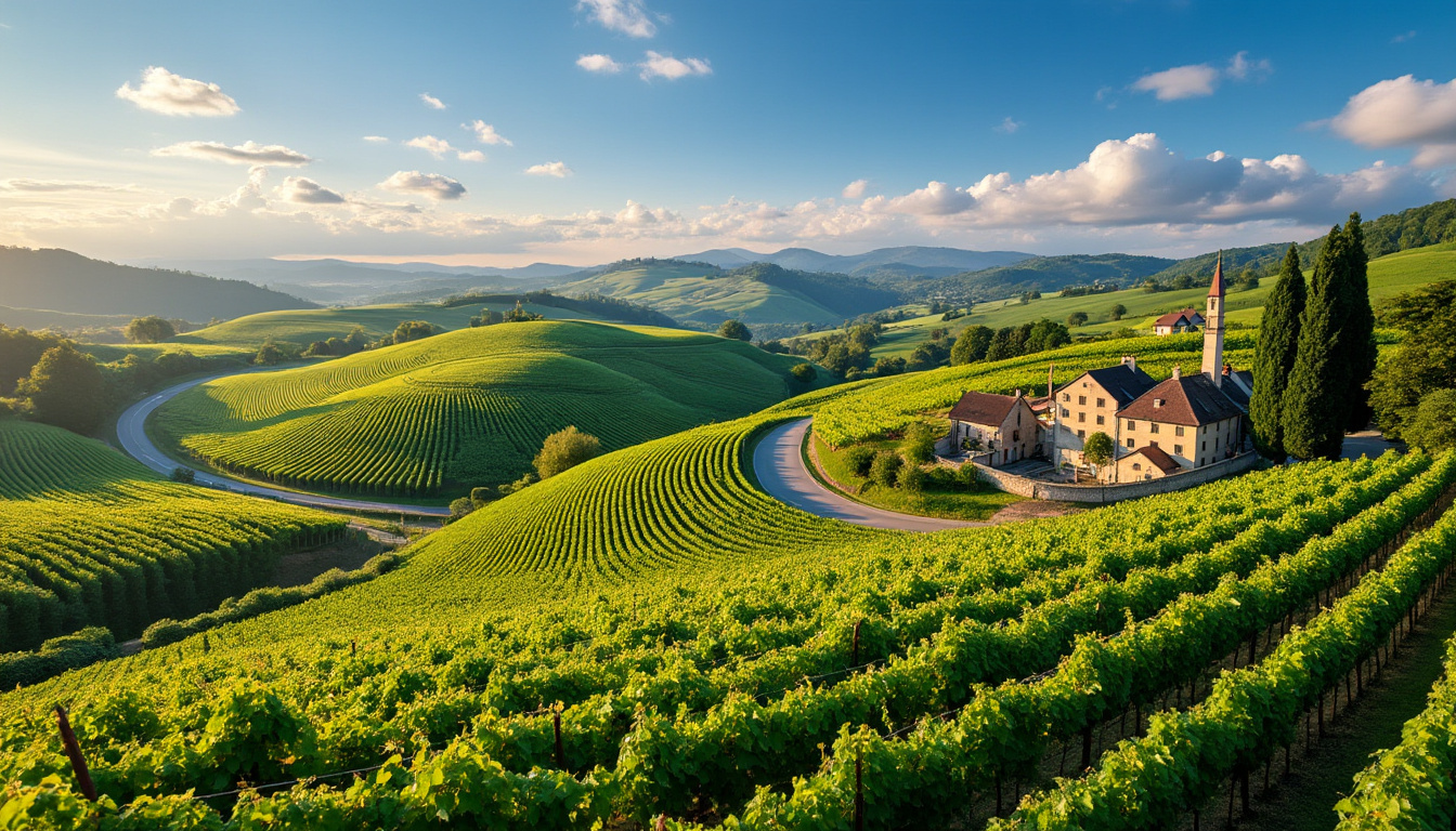 partez à la découverte de la route des grands crus en bourgogne, un voyage inoubliable au cœur des vignobles d'exception, entre paysages magnifiques et dégustations prestigieuses.