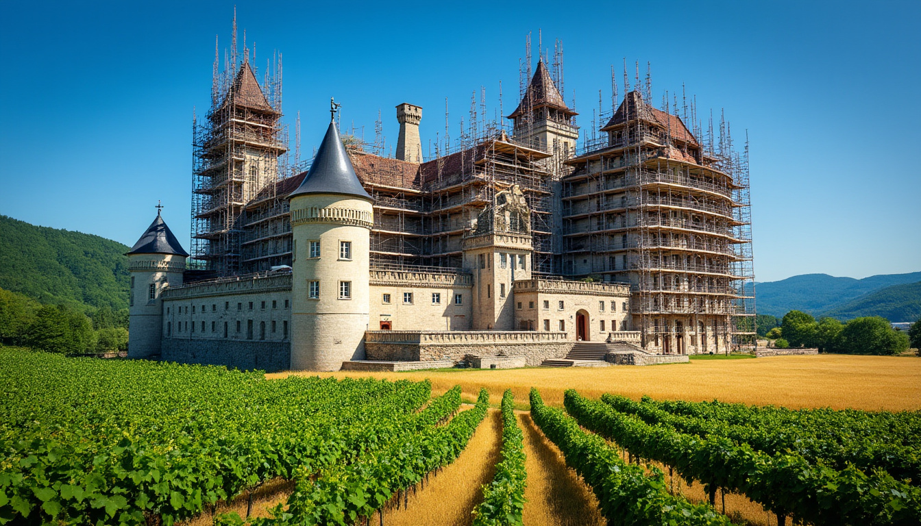 découvrez le château en construction en bourgogne, un projet architectural d'exception alliant tradition et modernité au cœur d'un patrimoine unique.